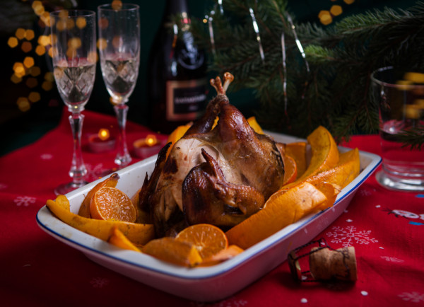 Christmas Guinea Fowl